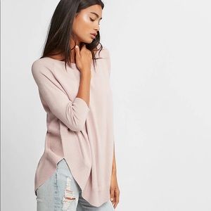 Express extreme circle hem tunic